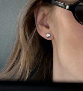 HEX NUT — сережки зі срібла 925 DELUSION